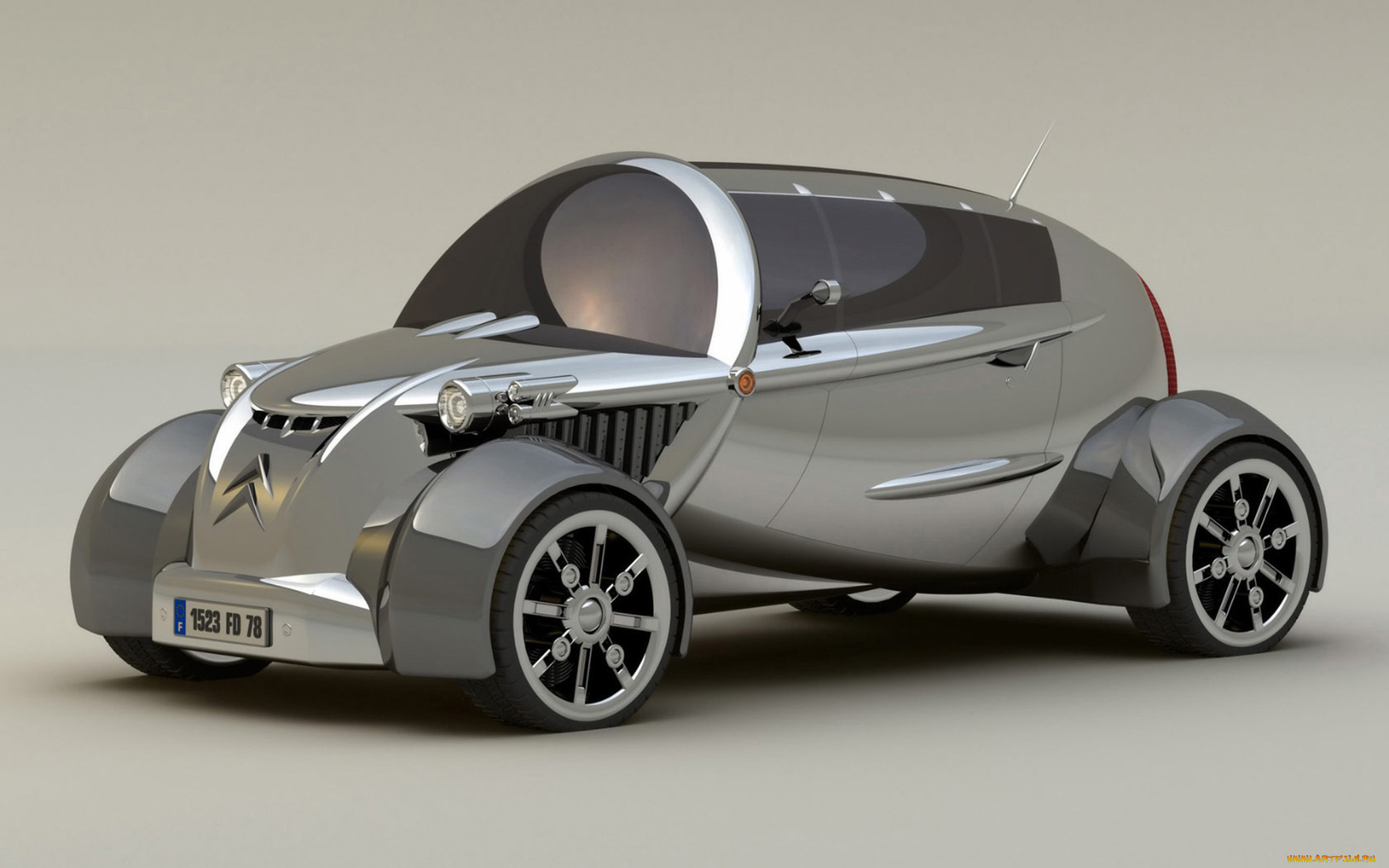 citroen 2cv concept 2008, , 3, citroen, 2cv, concept, 2008